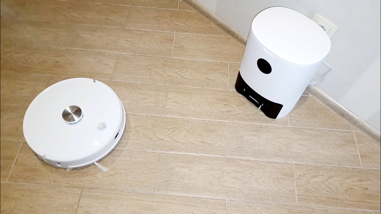 Робот-пылесос XIAOMI IMILAB V1 с Алиэкспресс с функциями сброса мусора и распознавания ковров.