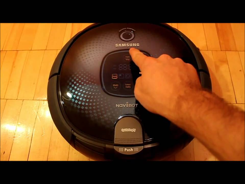 Тестирование робота-пылесоса Samsung NaviBot