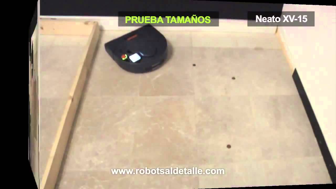 Тест робота-пылесоса Neato XV-15 на всасывание
