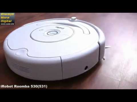 Робот-пылесос iRobot Roomba 530 531 - смотрите тест-драйв