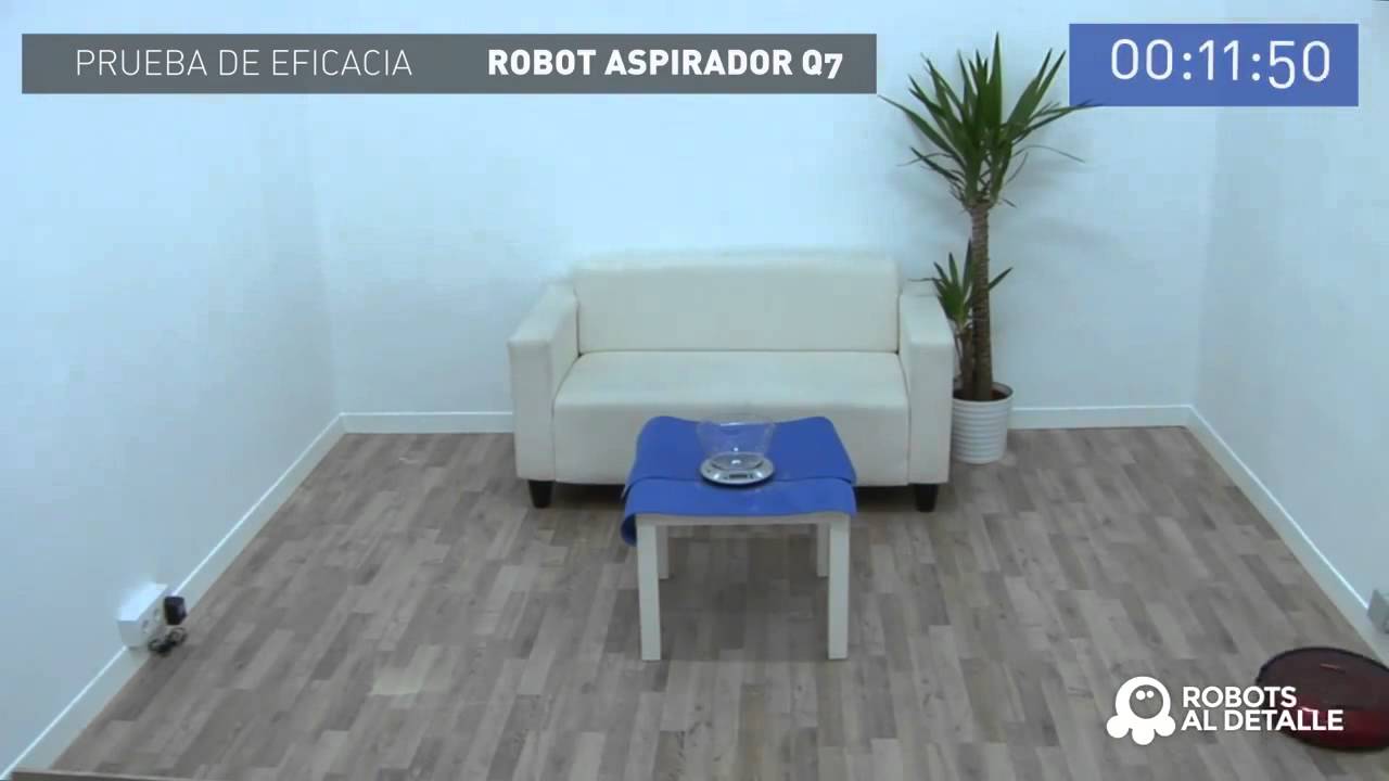 Робот-пылесос Q7 тест на качество уборки