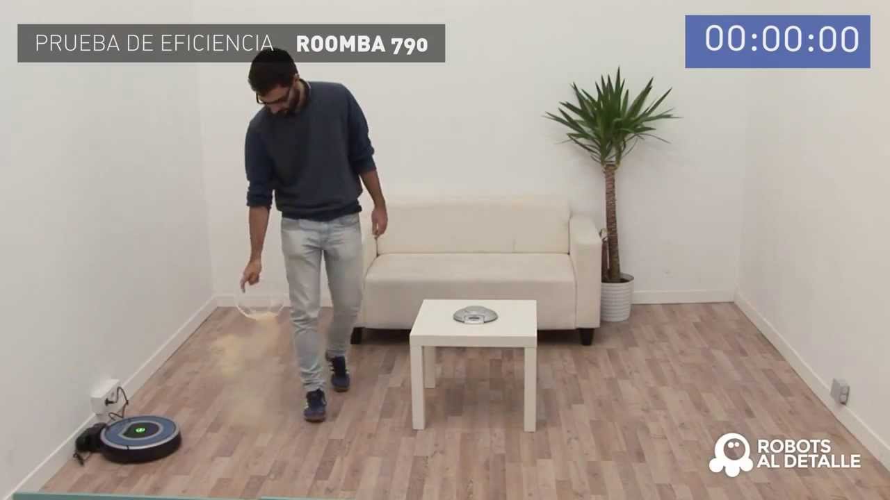 Робот-пылесос Roomba 790 тест на качество уборки