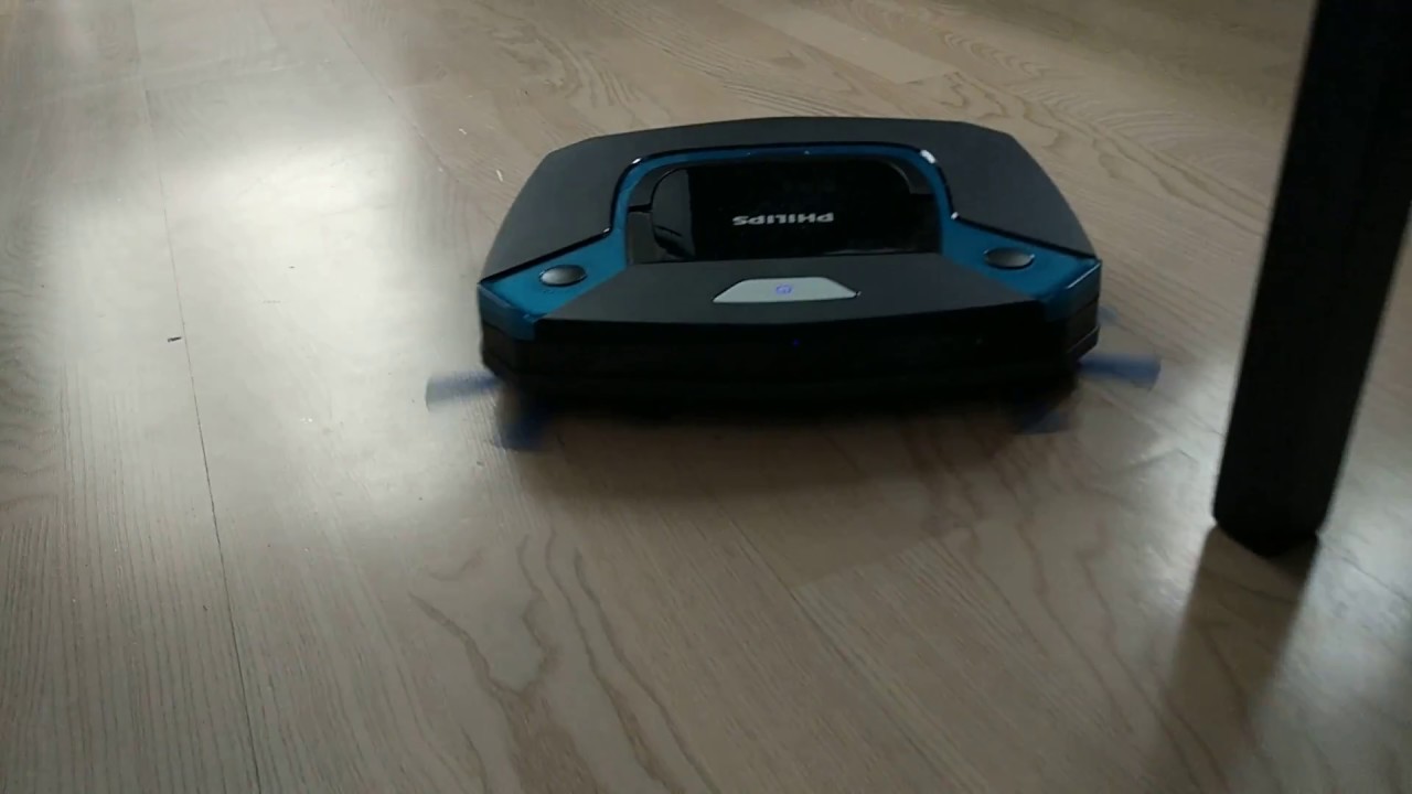 Робот-пылесос Philips SmartPro Easy FC8792 FC8794 в работе