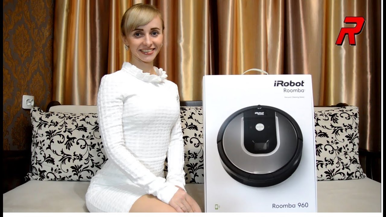 Презентация и распаковка робота-пылесоса iRobot Roomba 960