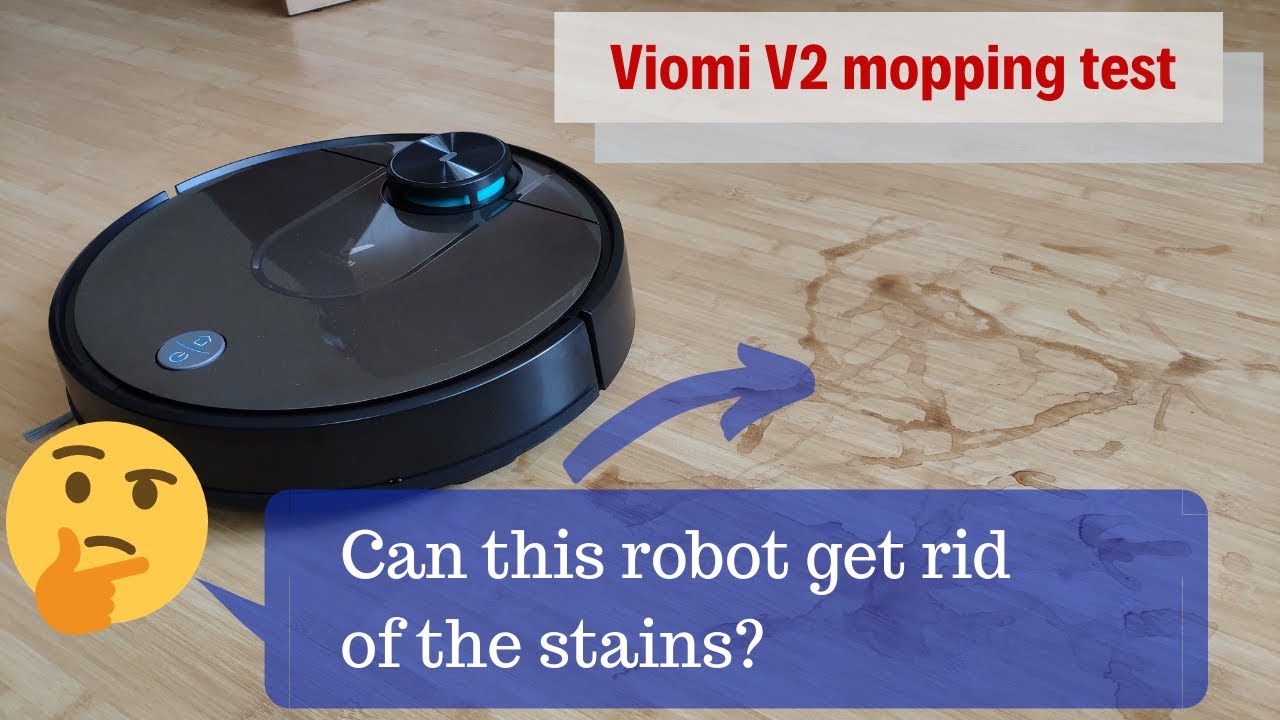 Viomi V2 Mopping Test