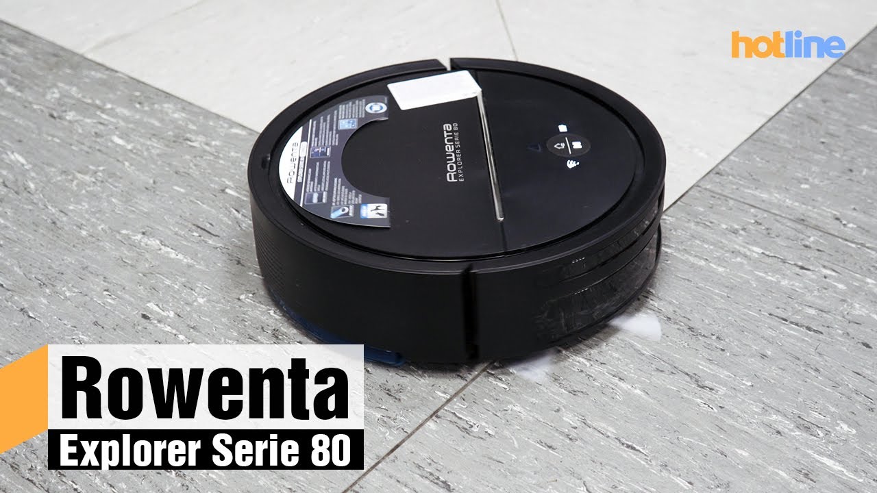 Rowenta Explorer Serie 80 — обзор умного пылесоса