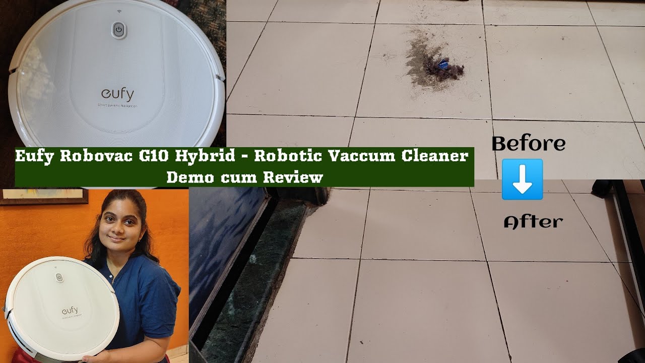 Eufy Robovac G10 Hybrid Automatic Vacuum Cleaner I Mopping Vacuum 2 in 1 I Detailed Demo Review