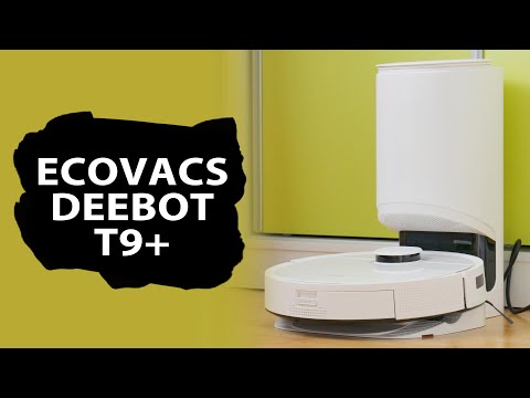Крутой робот-пылесос со станцией самоочистки - ECOVACS DEEBOT T9+