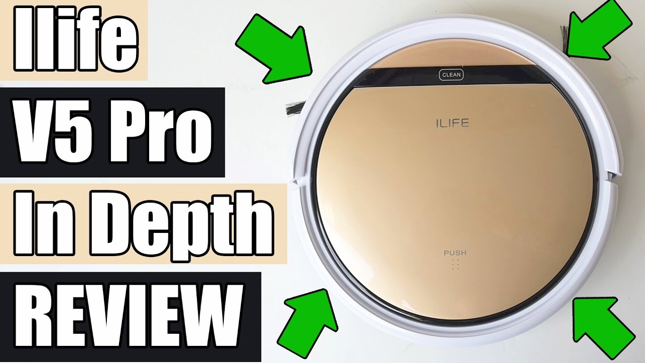 Ilife V5 Pro Robot Vacuum Cleaner Mop Review