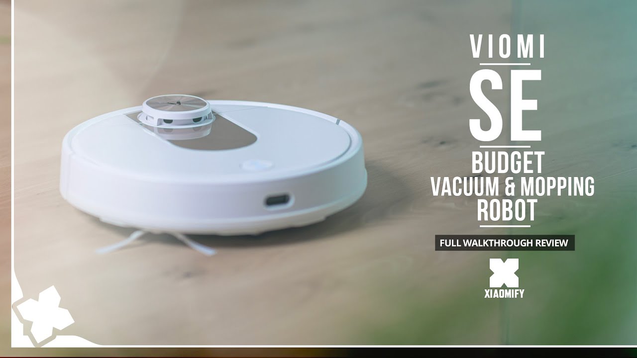Viomi SE - budget vacuum and mopping robot [Xiaomify]