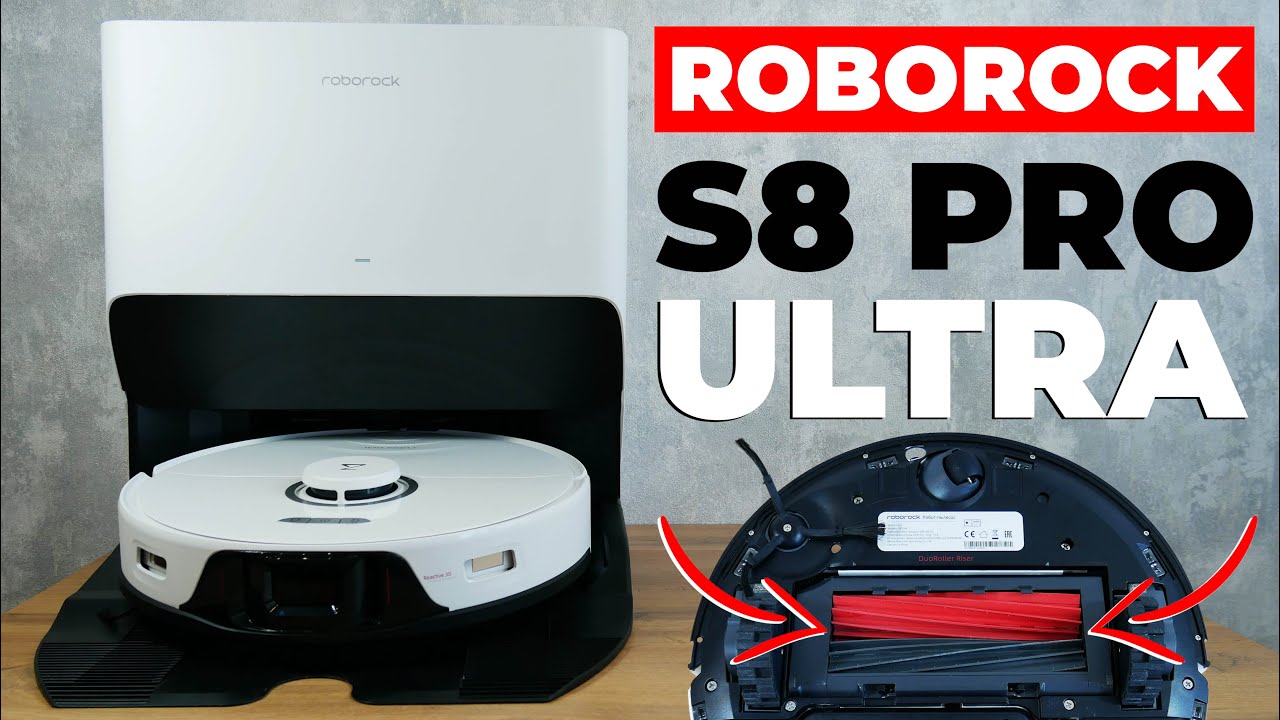Roborock S8 Pro Ultra: топовая новинка 2023 года🔥 На что способен этот робот-пылесос? ОБЗОР и ТЕСТ✅
