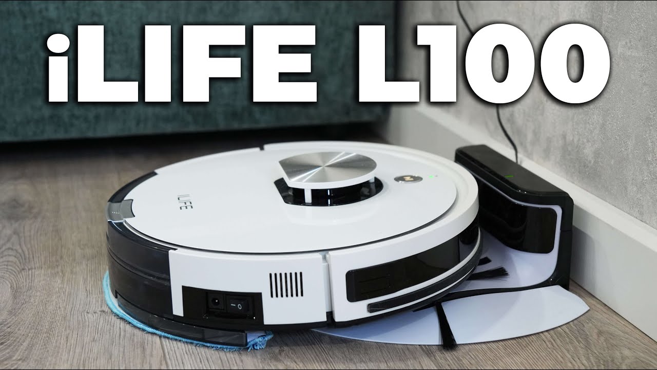iLIFE L100: лидар, виброшвабра, сменные турбощетки, управление через пульт и смартфон🔥 ОБЗОР и ТЕСТ✅